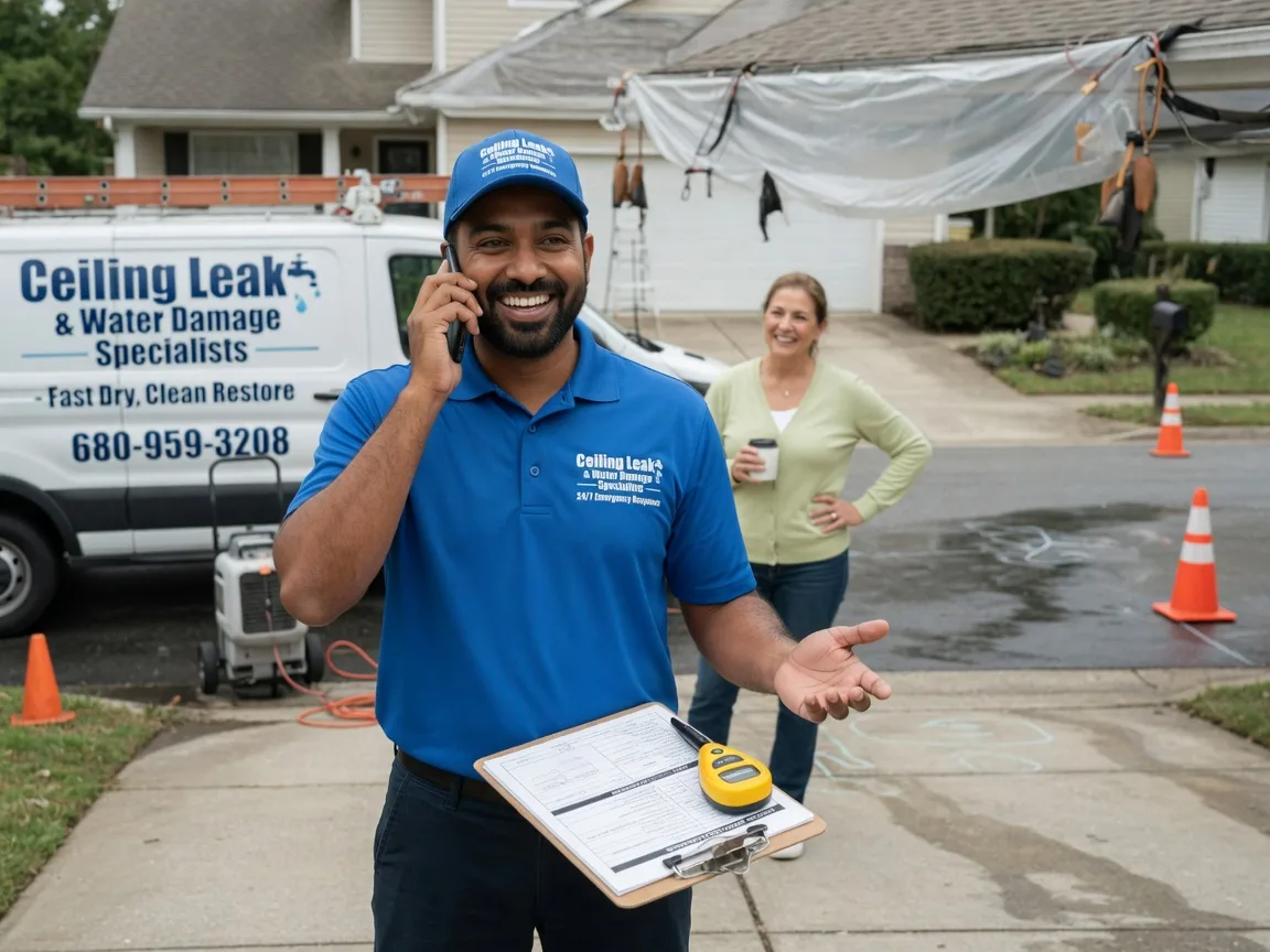 Ceiling Leak Cleanup North Bangor, NY FAQs